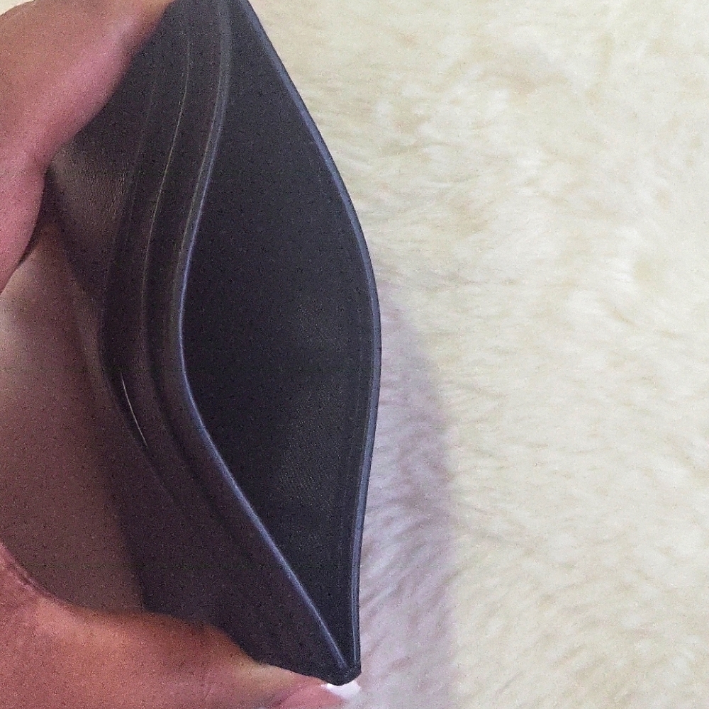 Kate Spade Black Card Wallet with Gold Logo - Picture 3 of 3